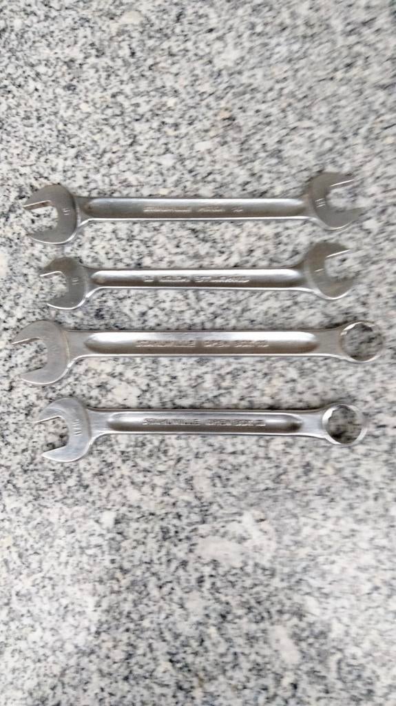 4 stuks Stahlwille ringsteeksleutels / steeksleutels, Ophalen of Verzenden, Gebruikt