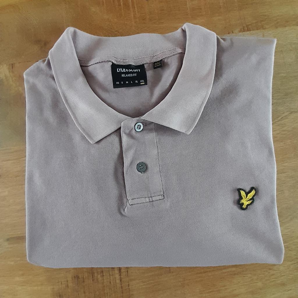 Mooie oud roze heren polo Lyle & Scott maat XXL, Kleding | Heren, Polo's, Overige maten, Ophalen of Verzenden, Zo goed als nieuw