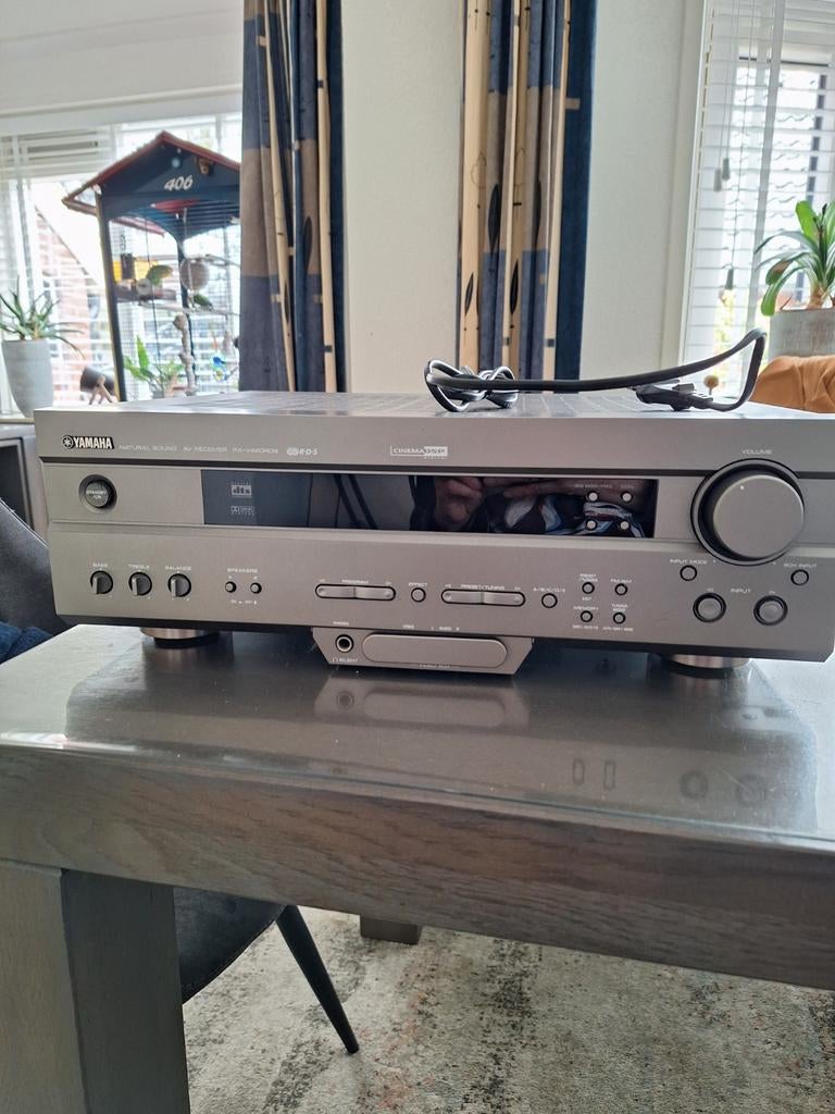 Yamaha Natural Sound AV Receiver RX-V420RDS, Audio, Tv en Foto, Versterkers en Receivers, Ophalen of Verzenden, Gebruikt, 120 watt of meer