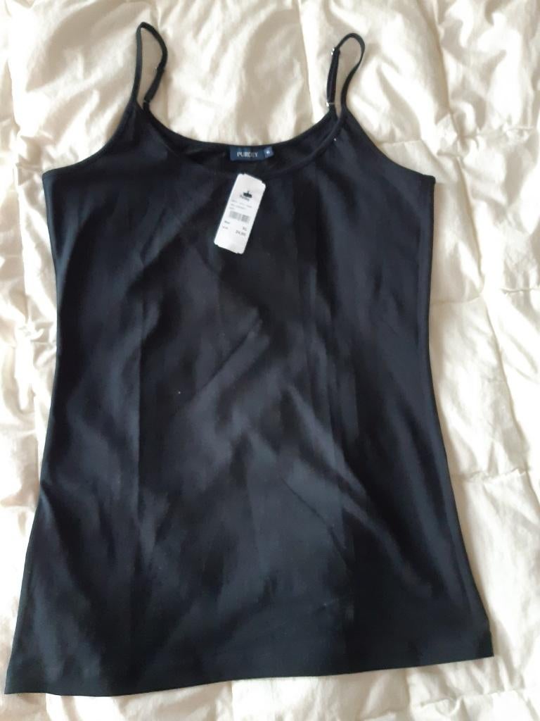 Nieuw Topje kleur zwart maat XL merk Purdey is nieuw, Zwart, Maat 42/44 (L), Nieuw, Ophalen of Verzenden