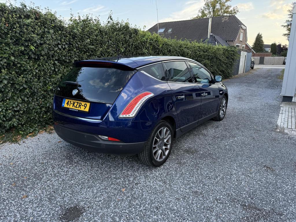 Lancia Delta 1.4-16V Turbo Oro | Navi | Autom. Airco | Cruis, Auto's, Voorwielaandrijving, 1295 kg, 4 cilinders, Blauw