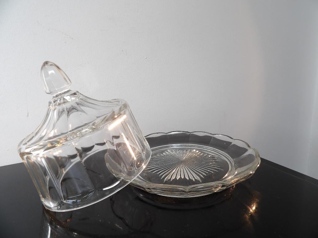 Art Deco Val st Lambert Stolp, Ophalen of Verzenden