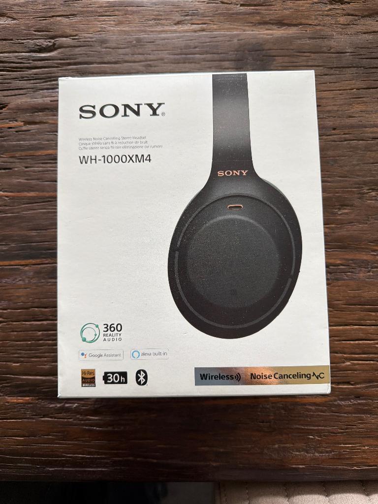 Sony wh 1000 xm4, Audio, Tv en Foto, Koptelefoons, Nieuw, Ophalen of Verzenden, Over oor (circumaural), Draadloos