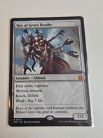 Mtg card: sire of seven deaths, Ophalen of Verzenden, Zo goed als nieuw, Losse kaart