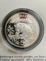 Zilveren Panda munt 1986, 5 Yuan, Ophalen of Verzenden, Zilver