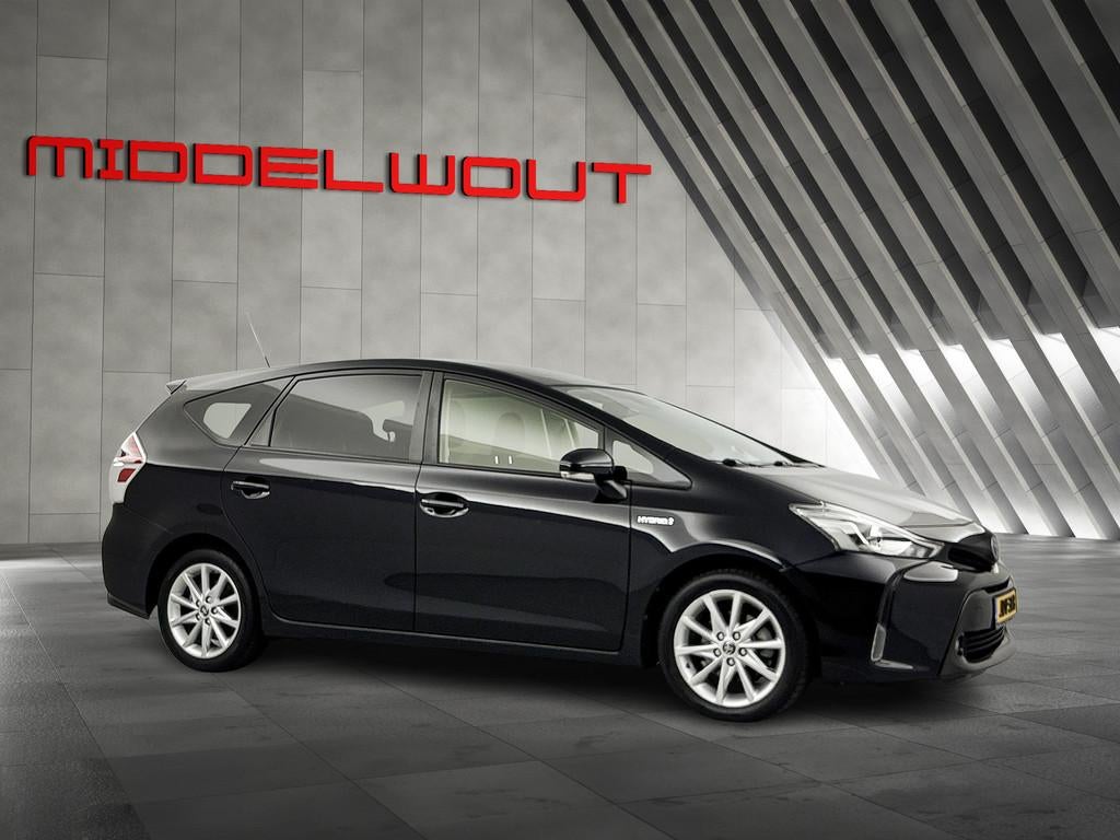 Toyota Prius+ Wagon 1.8 Executive SkyView 7-Pers/Pano-dak/Ca, Auto's, Toyota, Gebruikt, 4 cilinders, Zwart, Bedrijf
