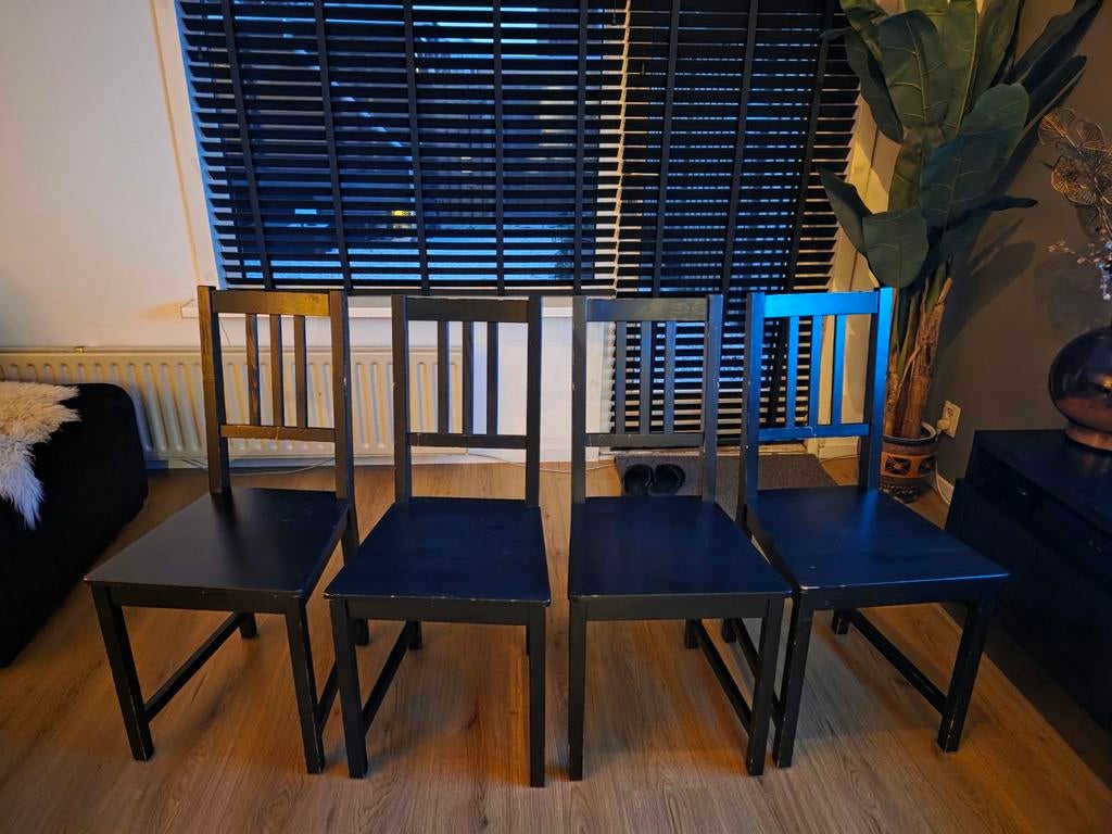 Gratis af te halen eetkamerstoelen, Ophalen of Verzenden, Gebruikt