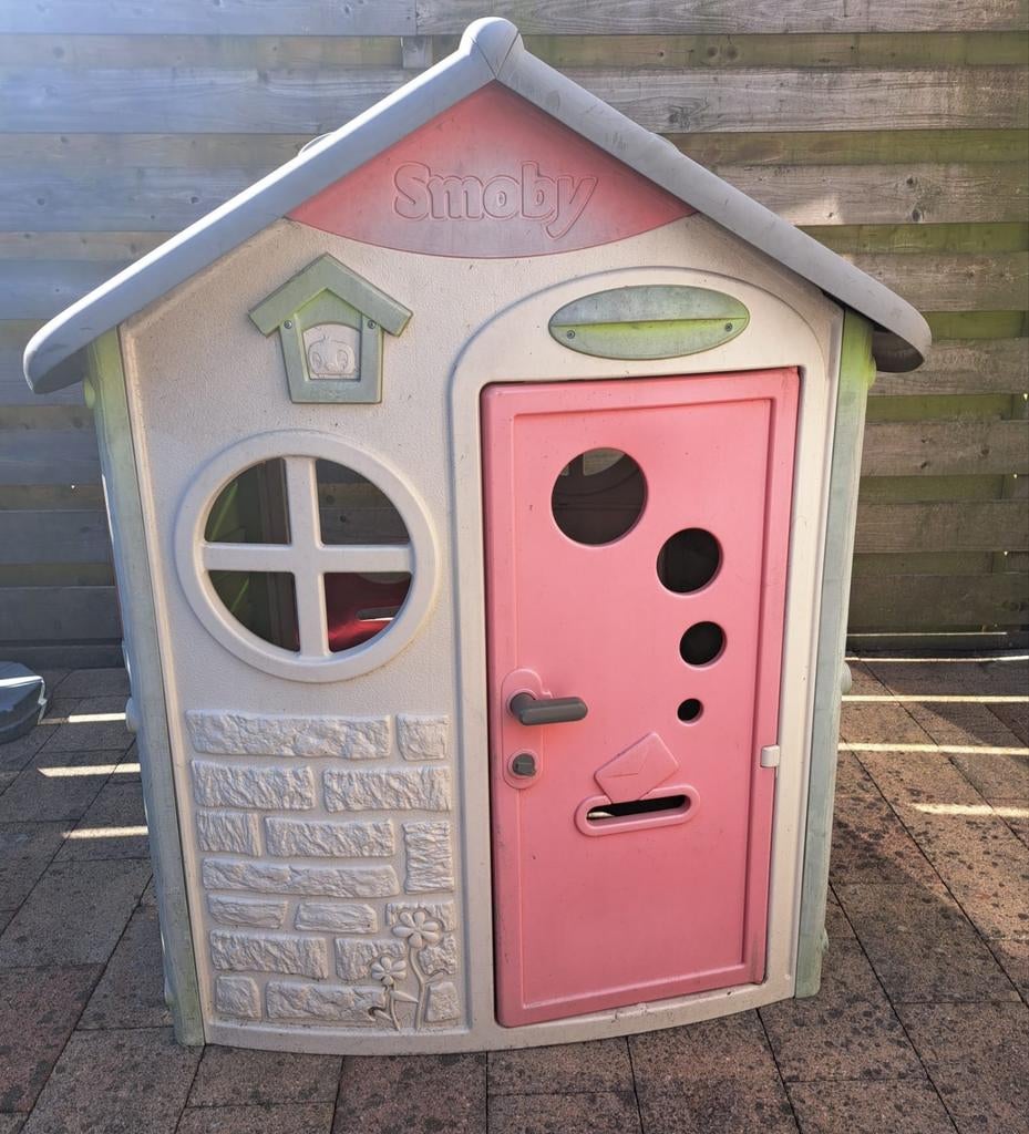 Smoby speelhuisje, Kinderen en Baby's, Speelgoed | Buiten | Speelhuisjes, Ophalen, Gebruikt, Kunststof