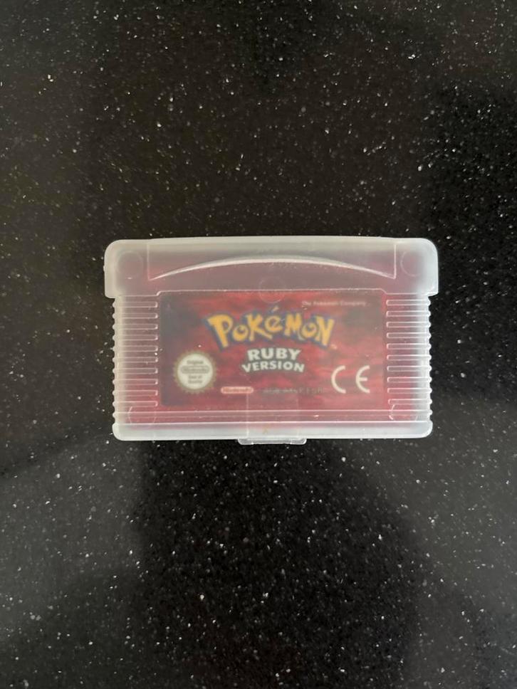 Pokémon Ruby Version - Game Boy Advance (GBA), Spelcomputers en Games, Games | Nintendo Game Boy, Gebruikt, Role Playing Game (Rpg)
