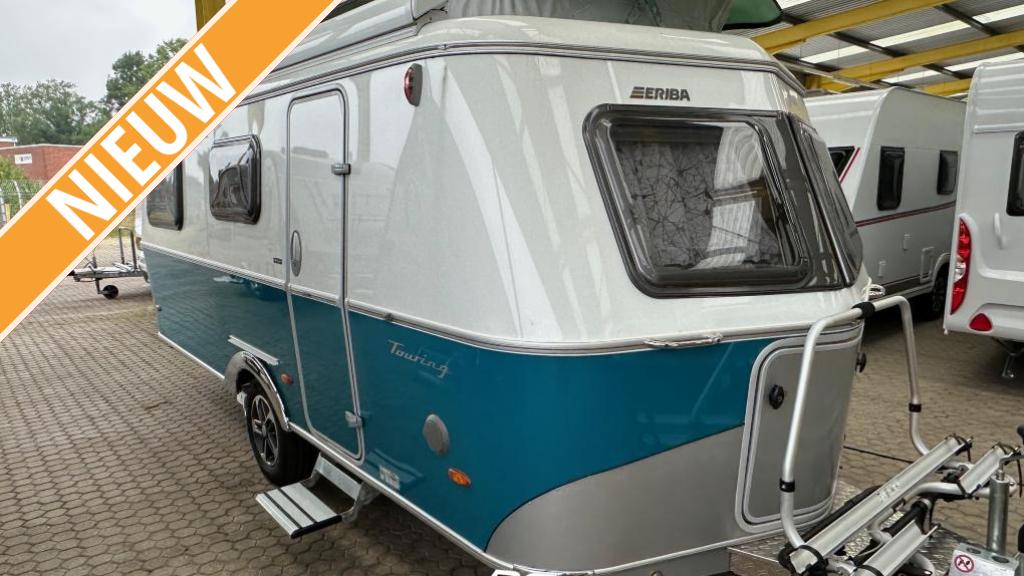 Eriba Touring 630 HARBOUR BLUE, Standaardzit, Schokbreker, Bedrijf, Tot en met 3