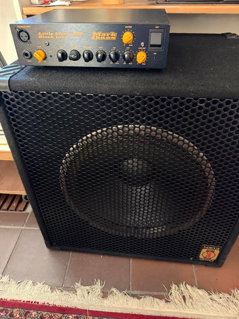 Markbass, Ophalen of Verzenden, Zo goed als nieuw, 100 watt of meer