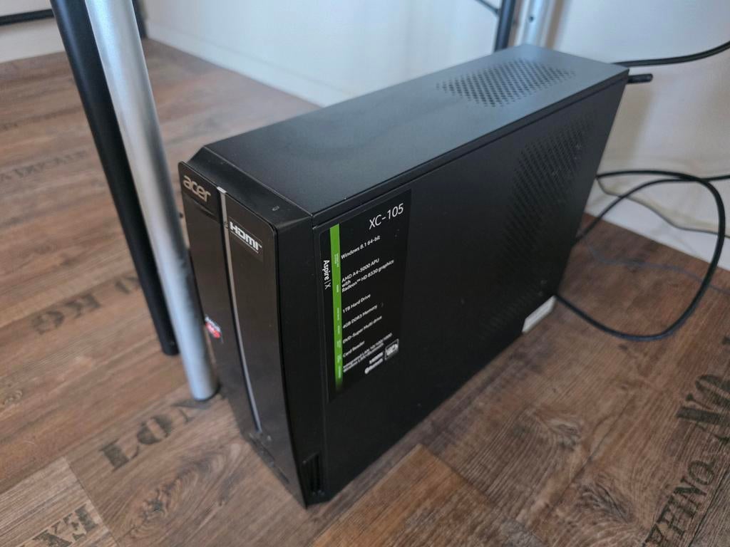 Acer pc, Computers en Software, Ophalen, Gebruikt, 2 tot 3 Ghz, 1 TB