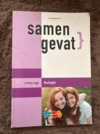 Samengevat Biologie vmbo-kgt, Boeken, Schoolboeken, Ophalen of Verzenden, Gelezen, VMBO, Biologie