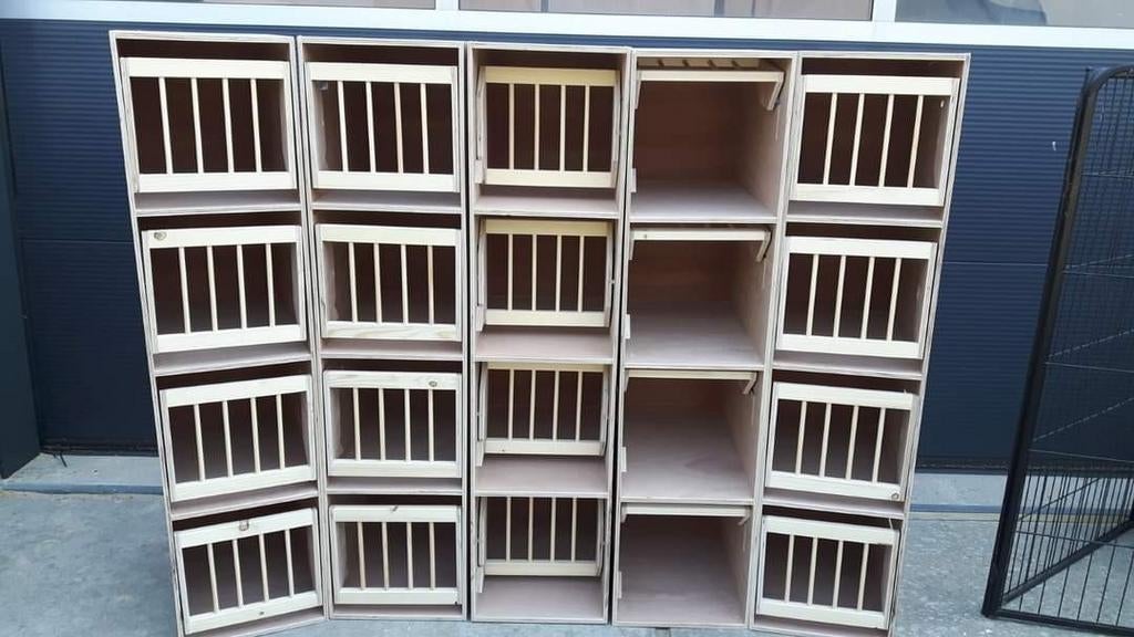 Duivinnenbakken, Dieren en Toebehoren, Ophalen of Verzenden, Info@duivenbakken.nl, Van der Linde Duivenbakken, Broedkooi of Kweekkooi