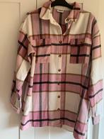Geruit overhemd roze, Ophalen of Verzenden, Zo goed als nieuw, Maat 36 (S), Roze