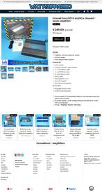 Ground Zero GZUA 2125SQ 2 Kanaals / mono versterker hi-end, Gebruikt, Ophalen of Verzenden, Erlenweg 25, 85658 Egmating, Germany.