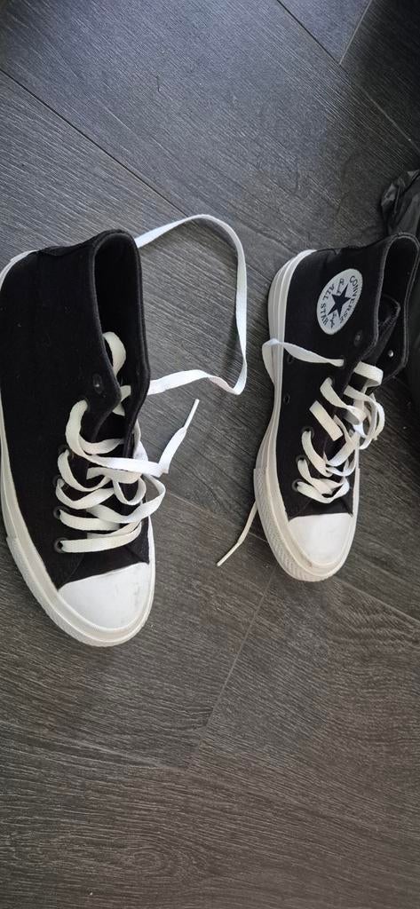 Allstars Zwart Maat 38 Zo Goed Als Nieuw, Kleding | Dames, Schoenen, Zwart, Ophalen of Verzenden, Allstars, Sneakers of Gympen