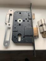 Te koop nemef cilinderslot, Ophalen of Verzenden, Zo goed als nieuw, Rvs, Slot