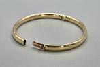Gouden vintage classic bangle/slavenarmband. 2026/125., ., Ophalen of Verzenden, Zo goed als nieuw, .