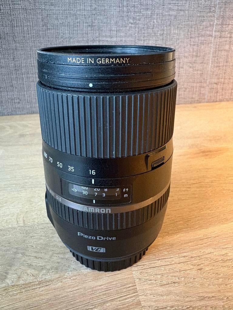Tamron 16-300 voor Canon met B+W filter, Audio, Tv en Foto, Fotografie | Lenzen en Objectieven, Ophalen of Verzenden, Gebruikt