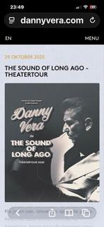 Gezocht 2 danny vera tickets 16-5 in maastricht, Twee personen, Mei