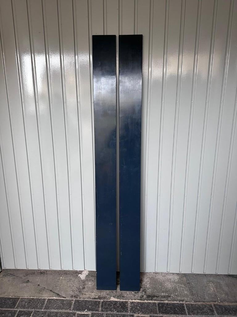 Auping Auronde bedplanken voor 210 cm lang bed, Ophalen, Gebruikt, Blauw, 210 cm