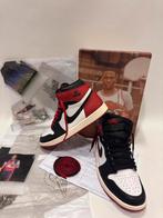 Jordan 1 Retro High OG Black Toe Reimagined, size 44, Nieuw, Ophalen of Verzenden, Sportschoenen, Zwart