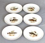 Vintage Bavaria Wunsiedel Zoetwater vis Borden jaren 60/70, Ophalen of Verzenden