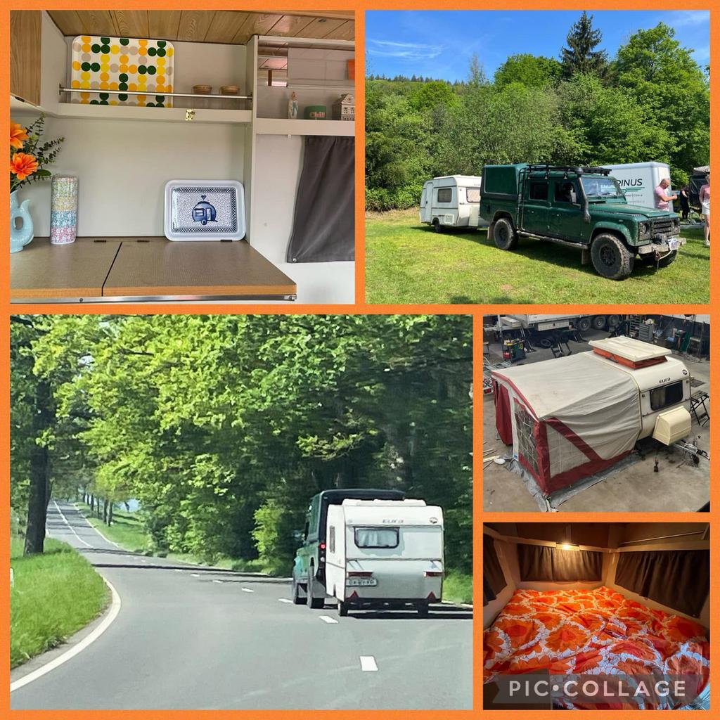 Retro Eura mini 300 caravan, Overige merken, Rondzit, 750 - 1000 kg, Particulier