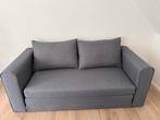 Grijze slaapbank - niet gebruikt dus in nieuwstaat, Ophalen, 70 cm of minder, Tweepersoons, 190 cm of minder