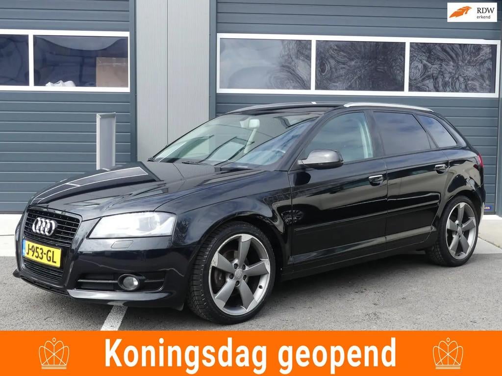 Audi A3 Sportback 1.8 TFSI 160PK Ambition Pro L € 8.950,00, Gebruikt, 1295 kg, 4 cilinders, Leder en Stof