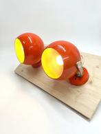 Space Age Eyeball Lampen - Oranje Vintage Design, Ophalen of Verzenden, Gebruikt, Metaal