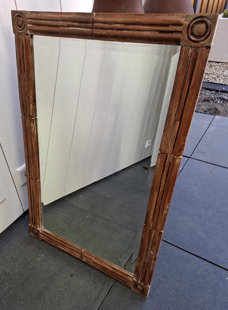 Mooie geslepen spiegel, Ophalen, Rechthoekig