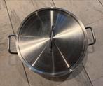 Fissler Grote RVS Kookpan met Deksel -Geschikt voor Inductie, Overige materialen, Gebruikt, Inductieplaat, Ophalen