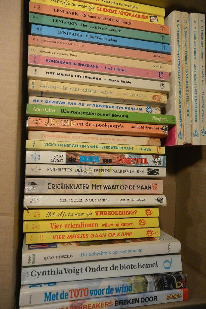 Doosje oude kinderboeken meisjesboeken vorige eeuw, Boeken, Ophalen of Verzenden, Gelezen, Kind en Jeugd