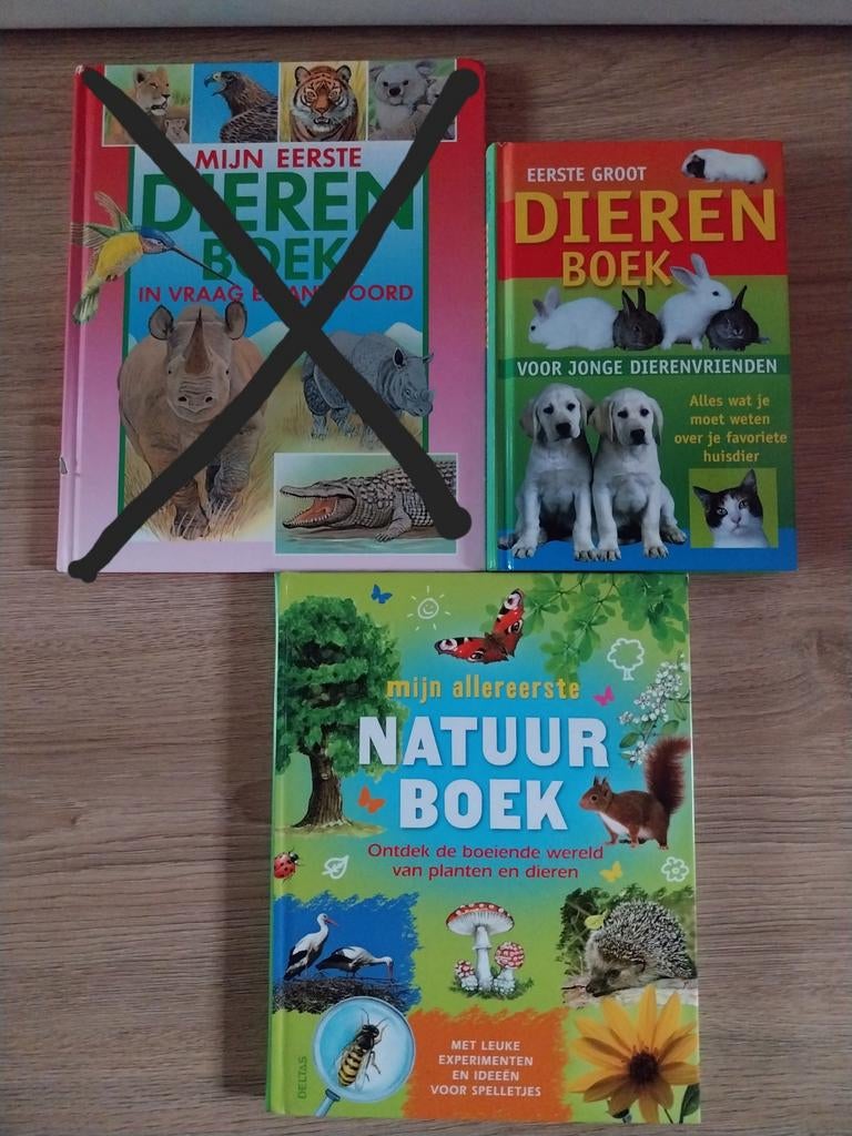 Eerste dierenboek natuurboek voor kinderen, Ophalen of Verzenden, Zo goed als nieuw