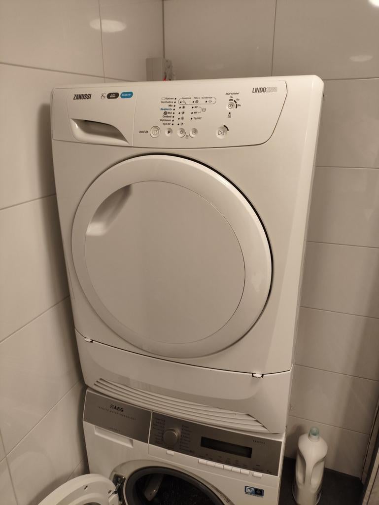 Gratis Zanussi Lindo 7kg Warmtepompdroger, Witgoed en Apparatuur, Wasdrogers, Ophalen, 6 tot 8 kg, Gebruikt, Overige typen