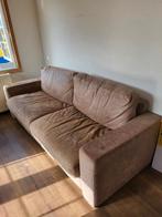 Gratis bank in gebruikte staat met inktvlek, Ophalen, Gebruikt, Driepersoons, 75 tot 100 cm