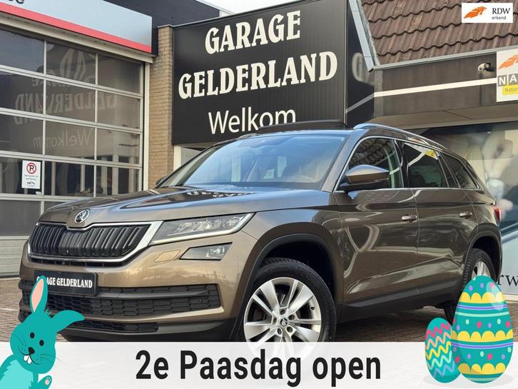 Skoda Kodiaq 1.4 TSI Sport | Pano | Leder | Trekhaak | Navi, Auto's, Skoda, Bedrijf, Te koop, Kodiaq, 360° camera, ABS, Adaptive Cruise Control