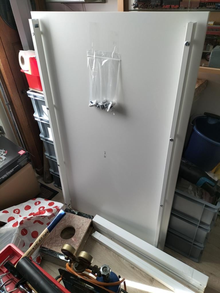 Ikea tafel 125x75x75 cm - Wit,, Ophalen, Gebruikt, 100 tot 150 cm, 50 tot 100 cm