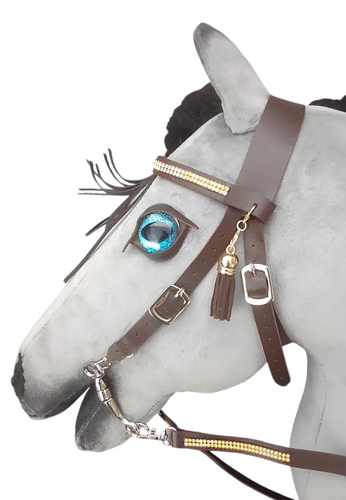 Hobbyhorse westernhoofdstel bruin, Ophalen of Verzenden, Nieuw