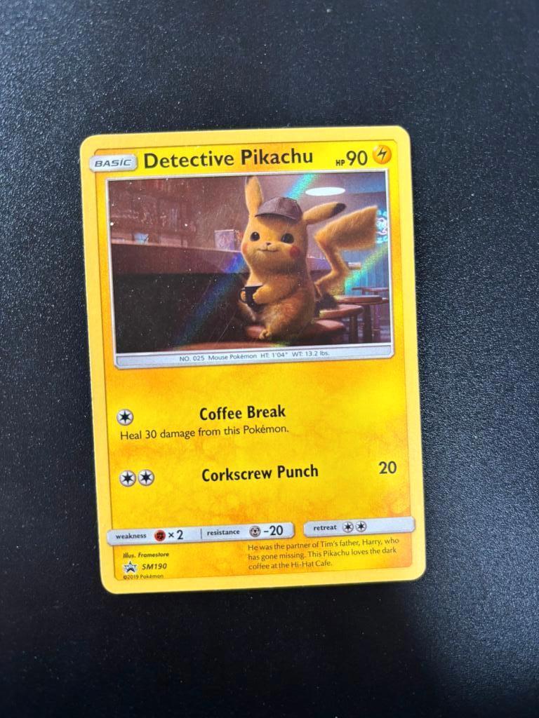 Detective Pikachu (SM 190), Ophalen of Verzenden, Zo goed als nieuw