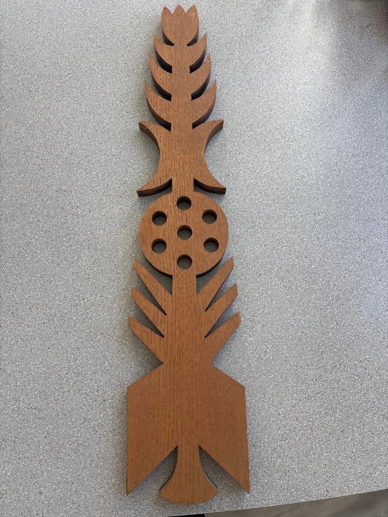 Twents Gevelteken - Kruis, Zonnerad, Donderbezem, Ophalen of Verzenden, Gebruikt