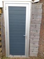 Geïsoleerde loopdeur - Perfect voor schuur of garage, Gebruikt, 80 tot 100 cm, Ophalen of Verzenden, Buitendeur