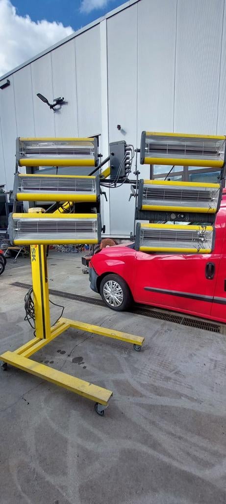 Infrarood droger tbv schade herstel werkplaats, Ophalen, Gebruikt