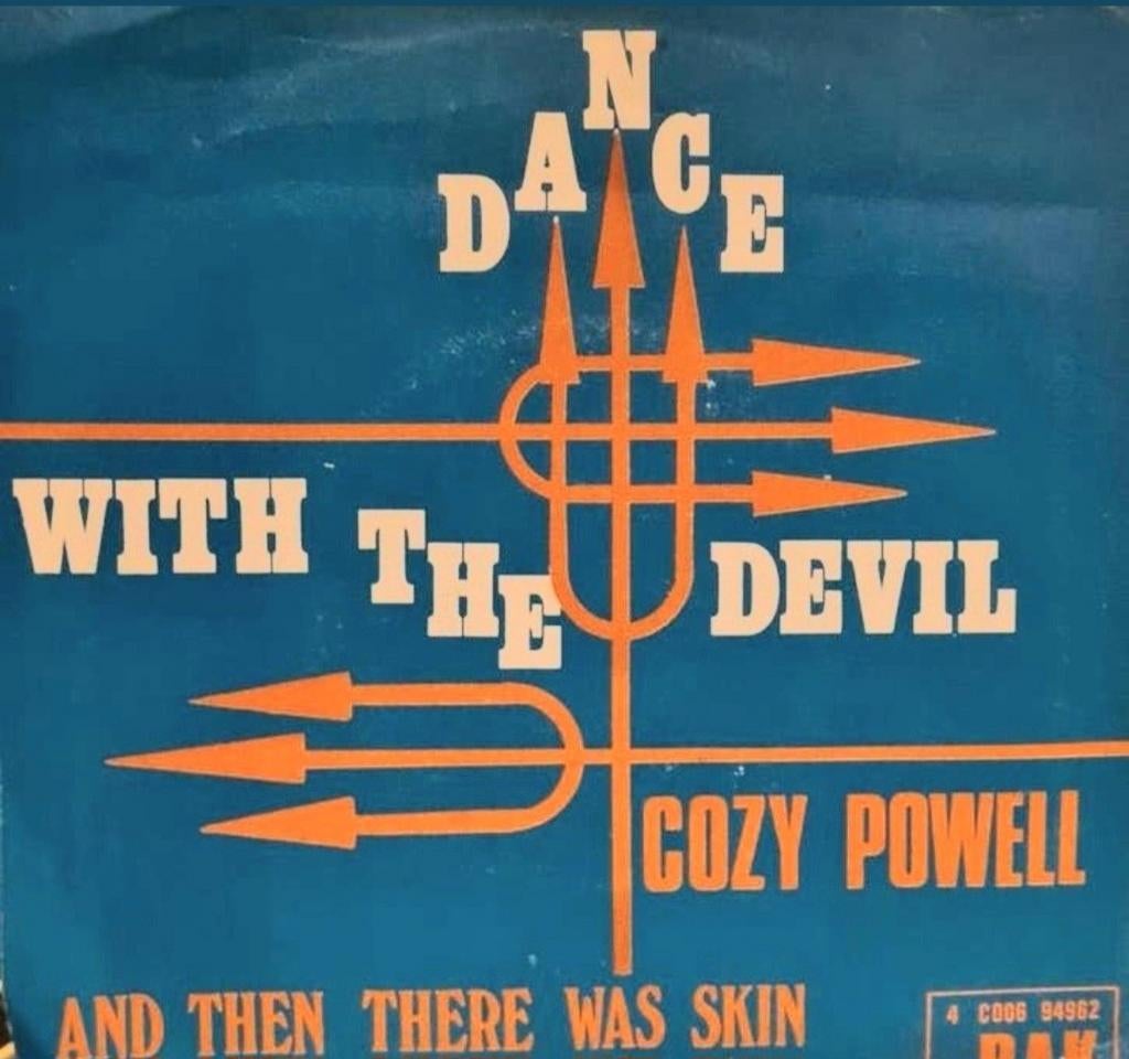 COZY POWELL  - DANCE WITH THE DEVIL (BLUE VINYL), Ophalen of Verzenden, Gebruikt