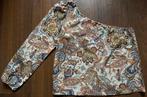 Top paisley print met 1 mouw, M, Kleding | Dames, Tops, Maat 38/40 (M), Overige kleuren, Ophalen of Verzenden, Zo goed als nieuw