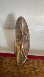 Zilveren Lappönia Mask of Gonda Ring – Björn Weckström – ‘70, Ophalen of Verzenden, 17 tot 18, Zilver, Dame