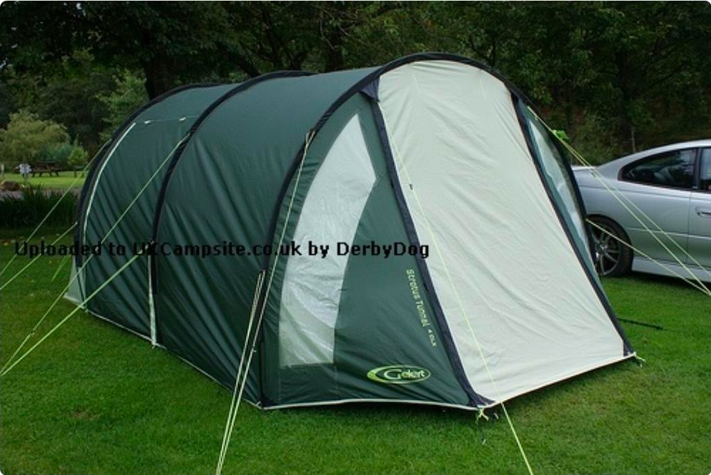 Gelert Stratus Tunnel 4+4 Tent - Ruime Gezinstent, Ophalen, Gebruikt, Tot en met 4