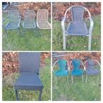Keuze uit meer dan 1.000 terrasstoelen tuinstoelen en tafels, Tuin en Terras, Ophalen, Zo goed als nieuw, Aluminium, Stapelbaar